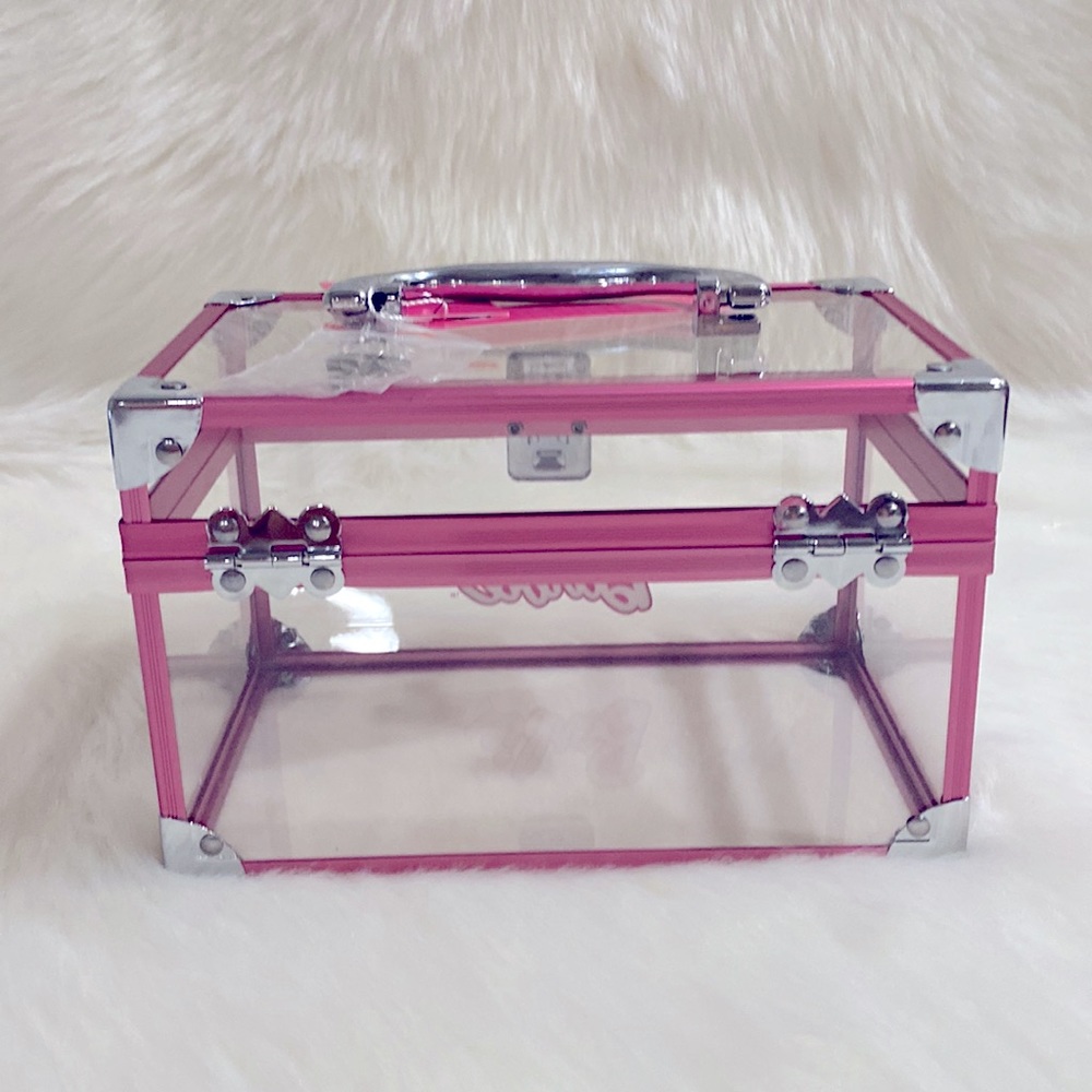 Barbie Pink Make Up Train Case NWT Excellent Condition HTF - Picture 9 of 12